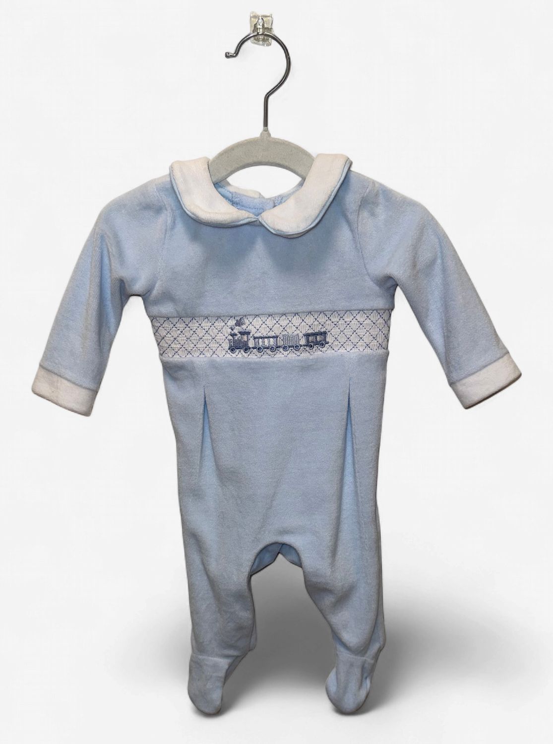 Used - Rock a Bye Baby Boutique - Long Sleeve Onesie - 0-3M - PWE5883