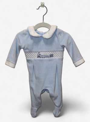 Used - Rock a Bye Baby Boutique - Long Sleeve Onesie - 0-3M - PWE5883