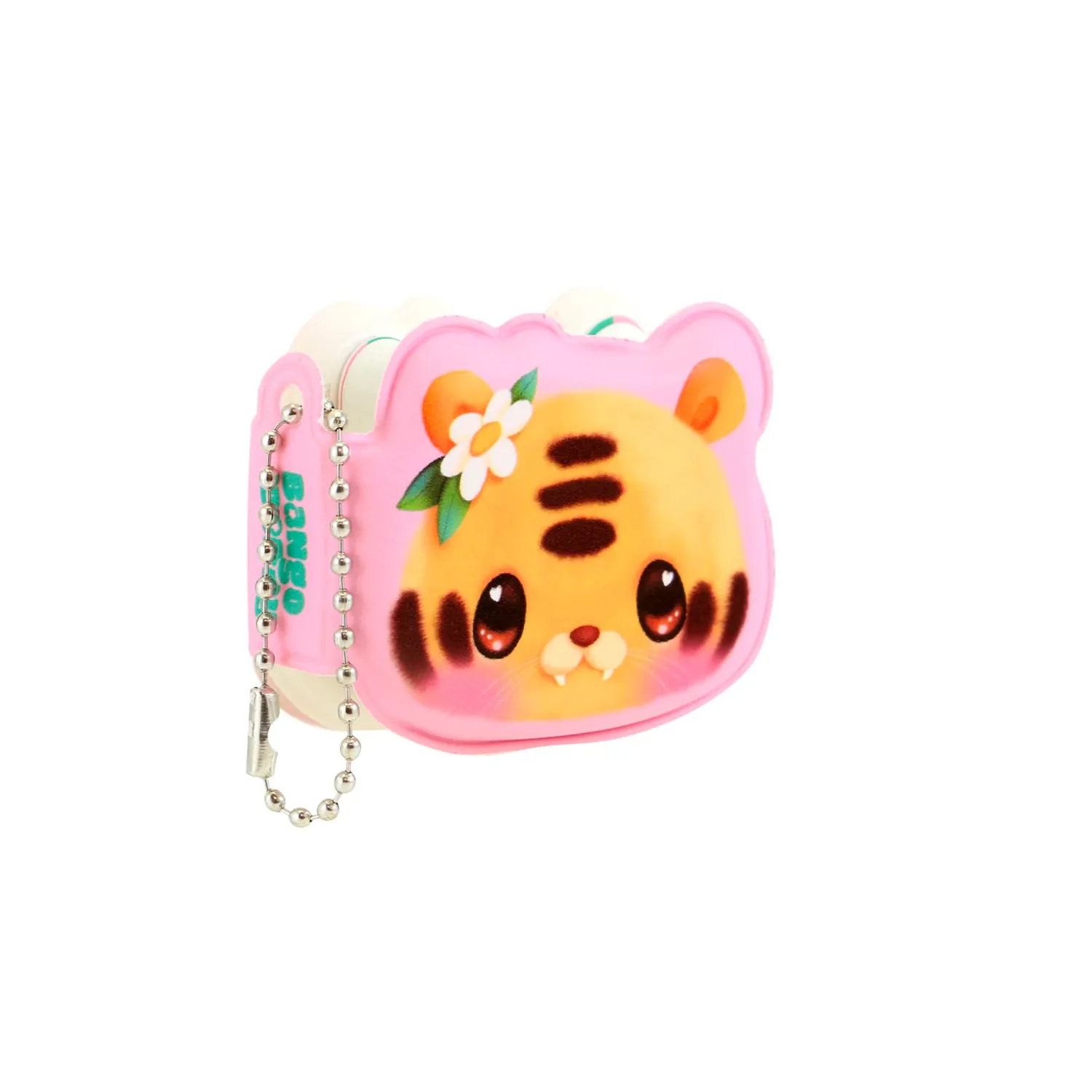 Puffy Keychain Notebook, Colour: Tiggy Tiger