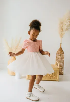 Girls Tutu Dress - Painted Petal