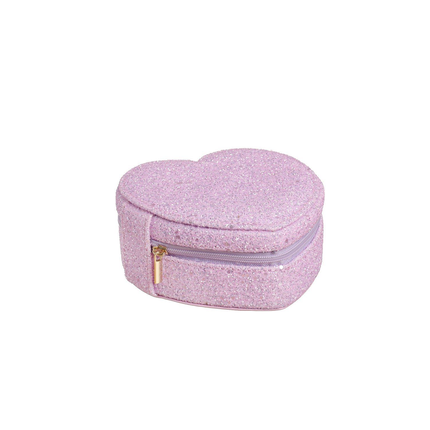 Enchanted Glitter Heart Jewellery Box Enchanted Glitter Heart Jewellery Box