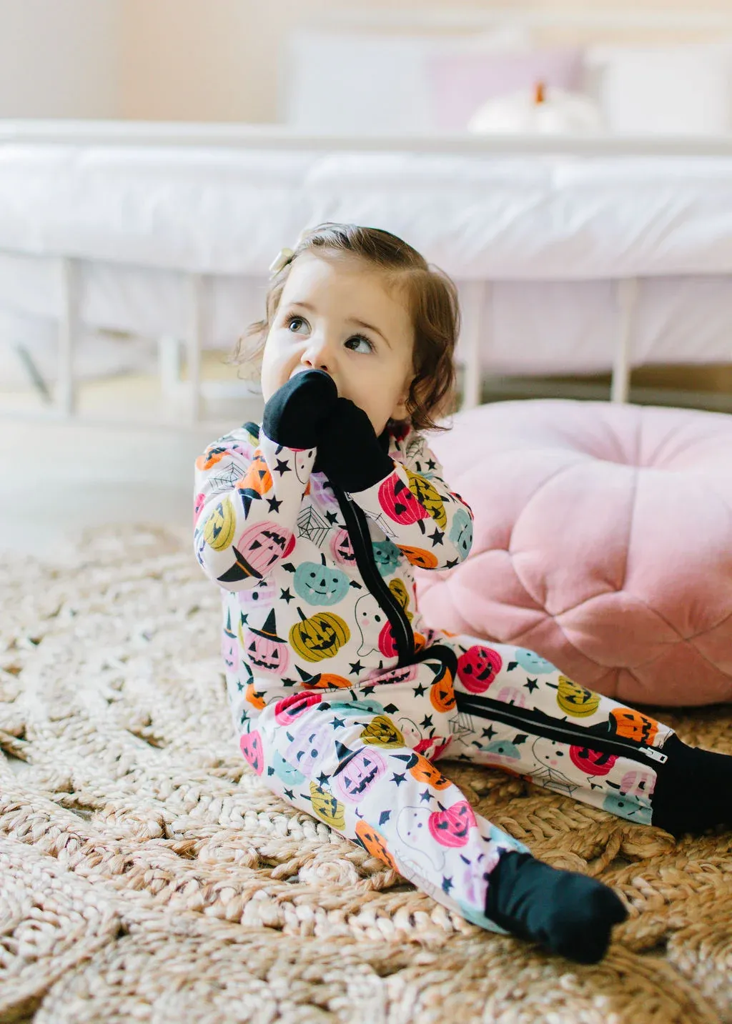 Baby Zippy Bamboo Pajama - Boo Crew