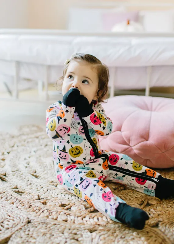 Baby Zippy Bamboo Pajama - Boo Crew
