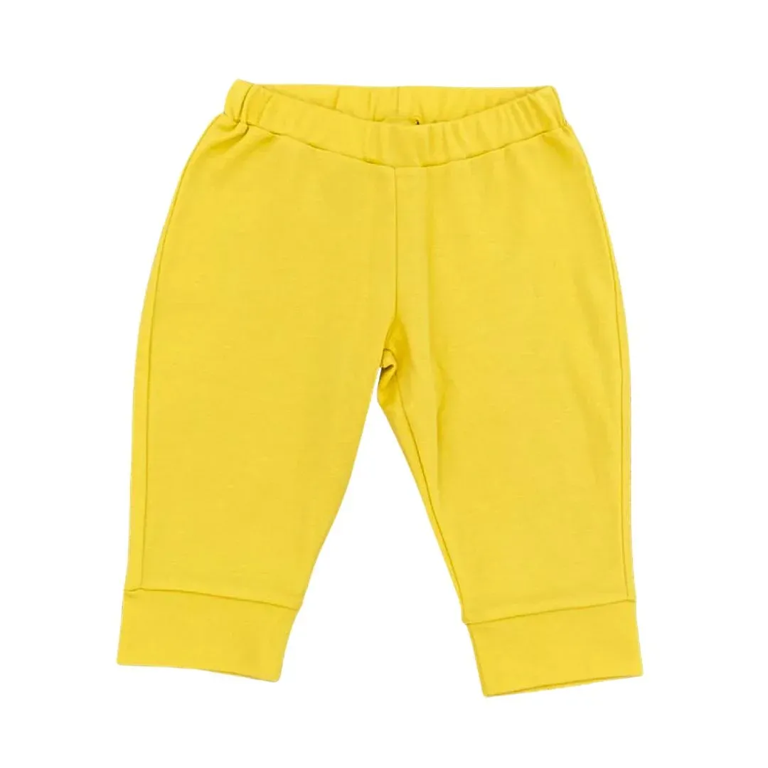 Unisex Baby Jogger Pants - Misted Yellow