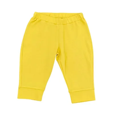 Unisex Baby Jogger Pants - Misted Yellow