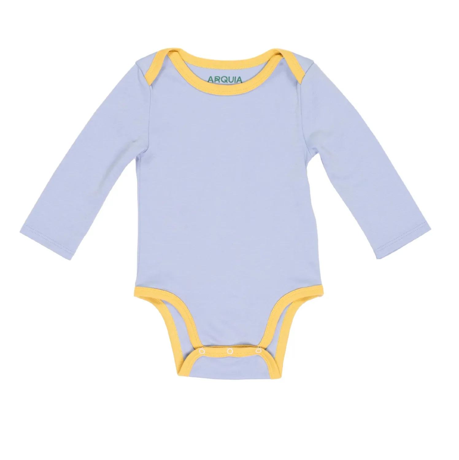 Baby Long Sleeve Bodysuit - Light Blue