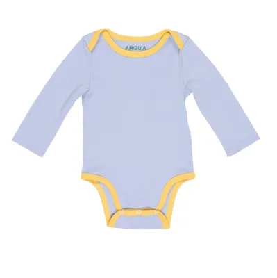 Baby Long Sleeve Bodysuit - Light Blue