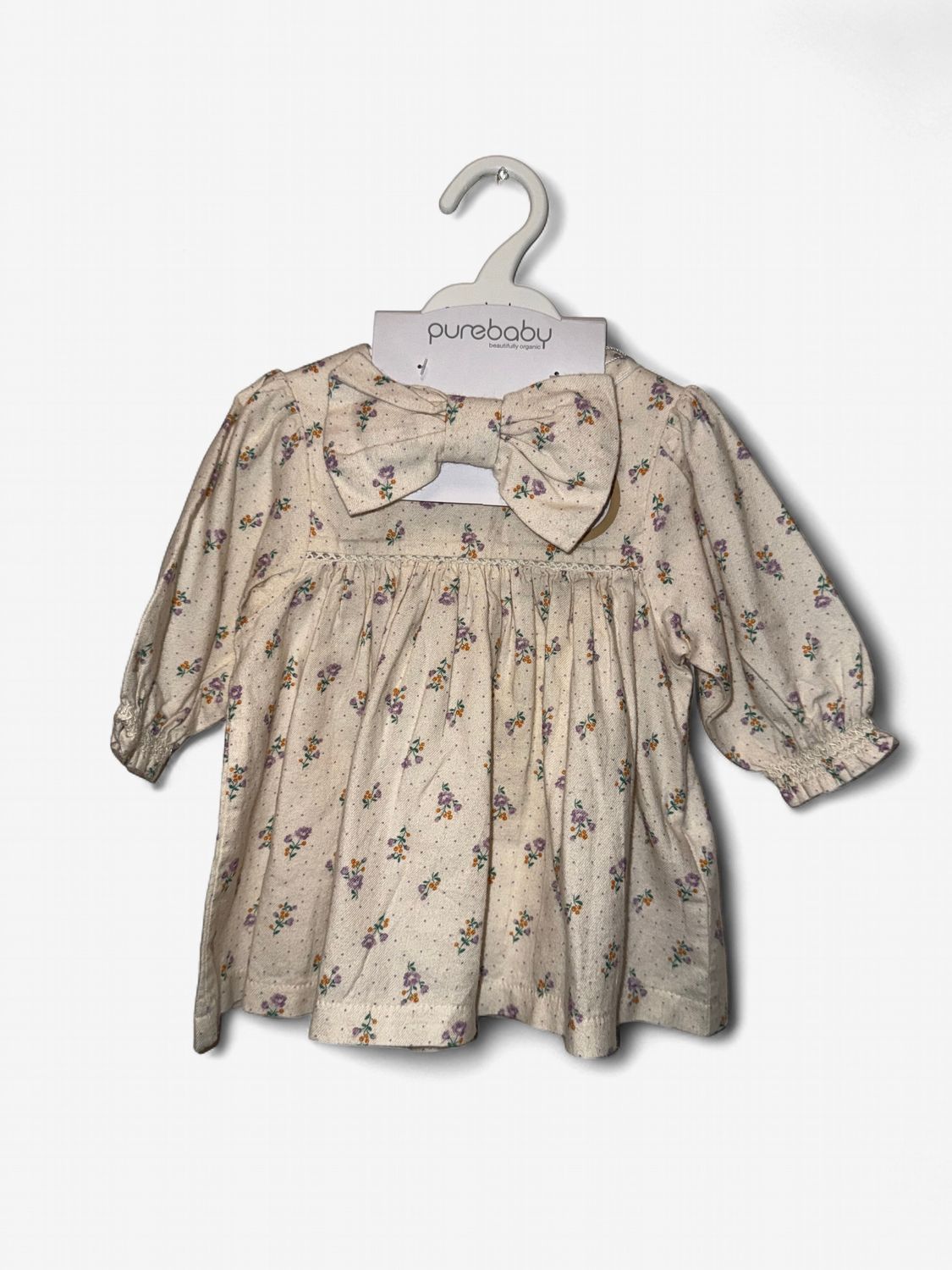 New With Tags - Pure Baby - Play Dress - 0-3M - PWE6060
