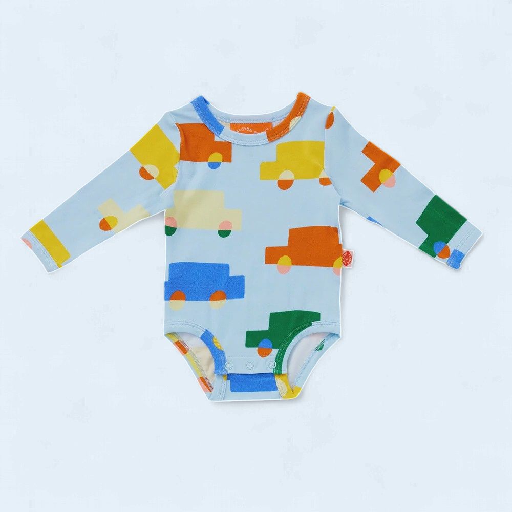 Baby Long Sleeve Bodysuit - Beep Beep