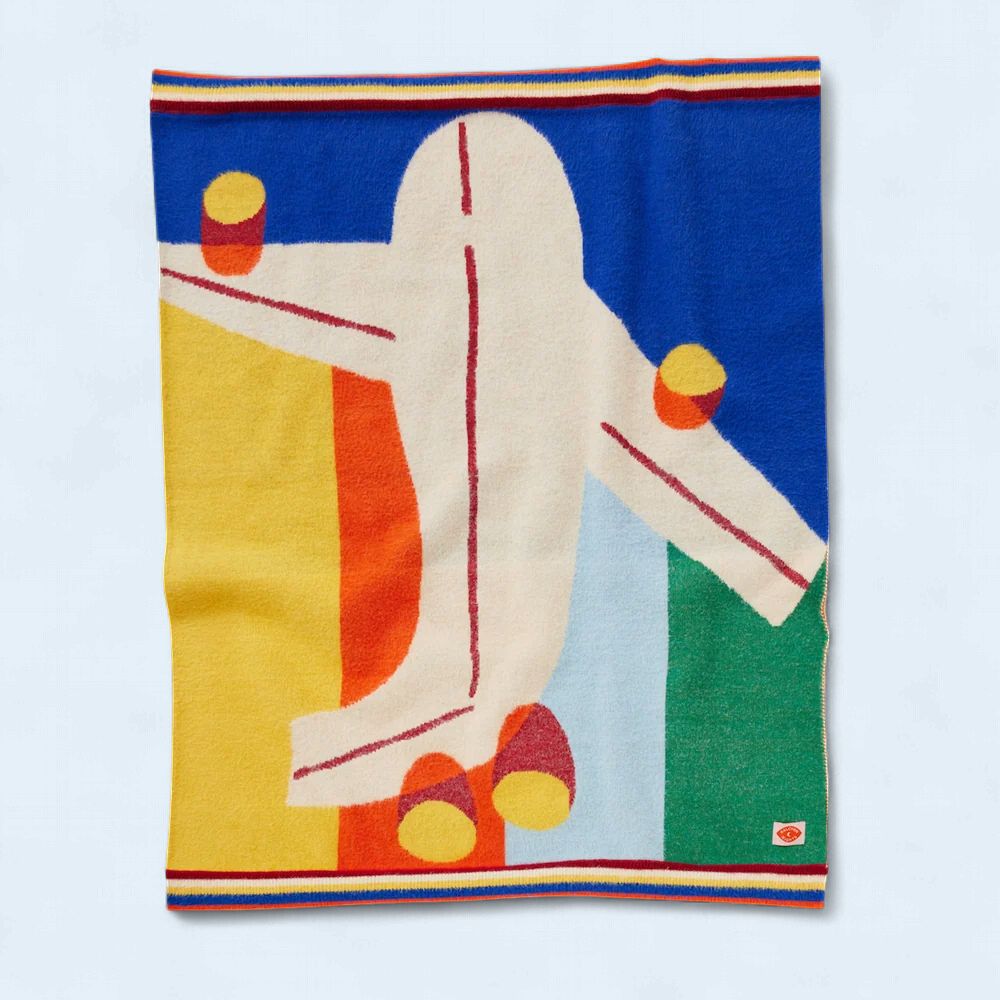 Baby Fluffy Knit Blanket - Beep Beep
