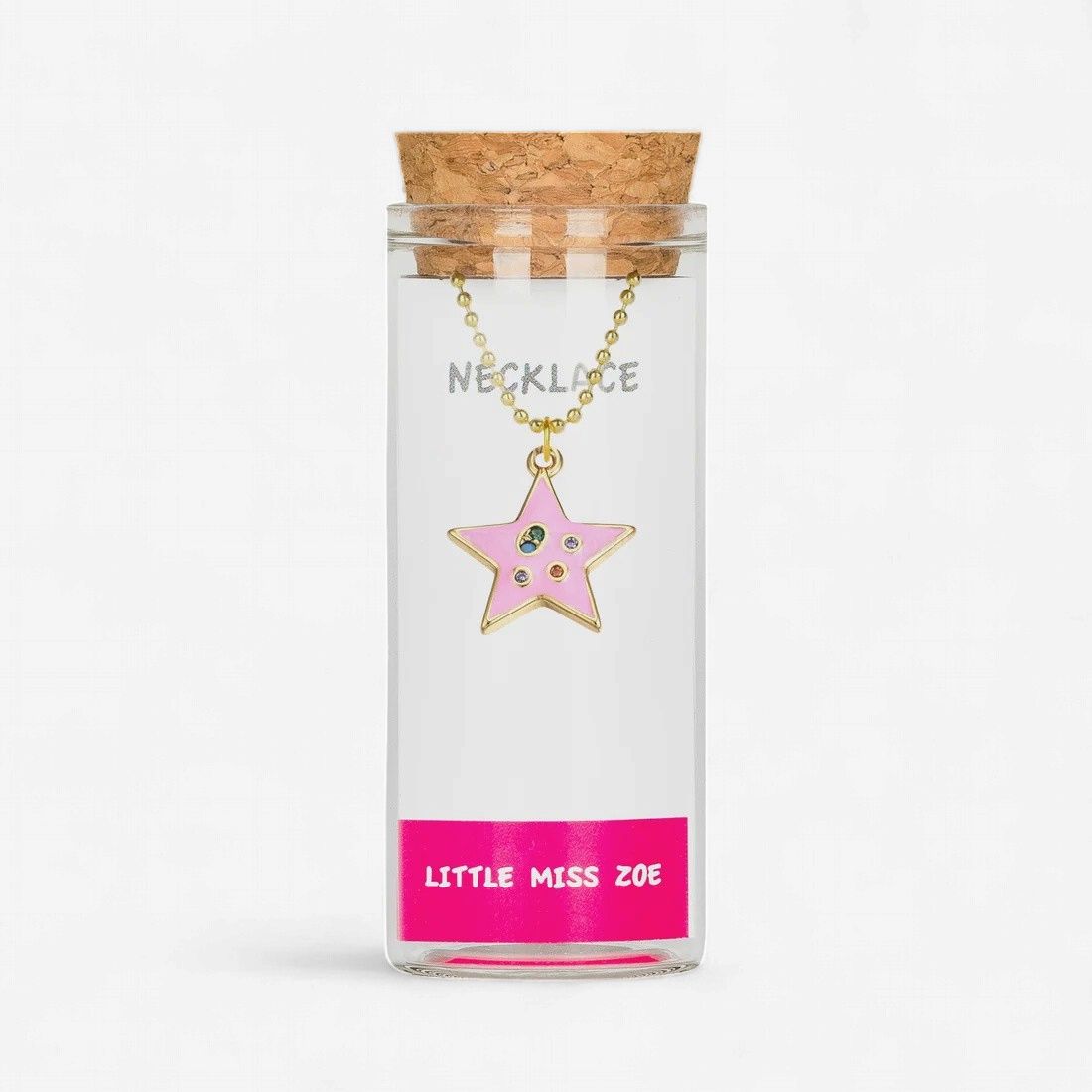 Kids Necklace - Pink Star Charming