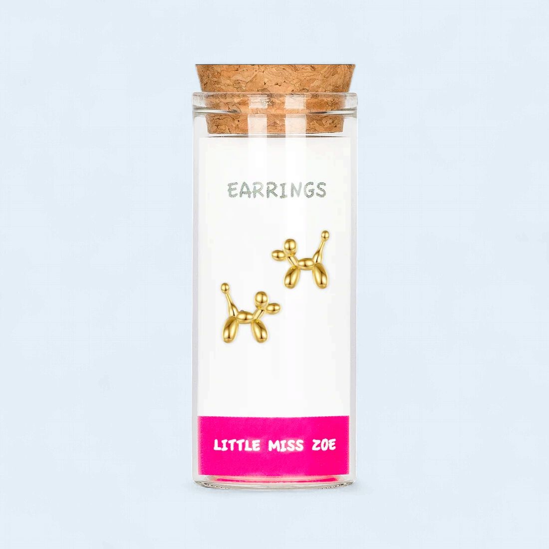 Kids Stud Earrings - Balloon Dog