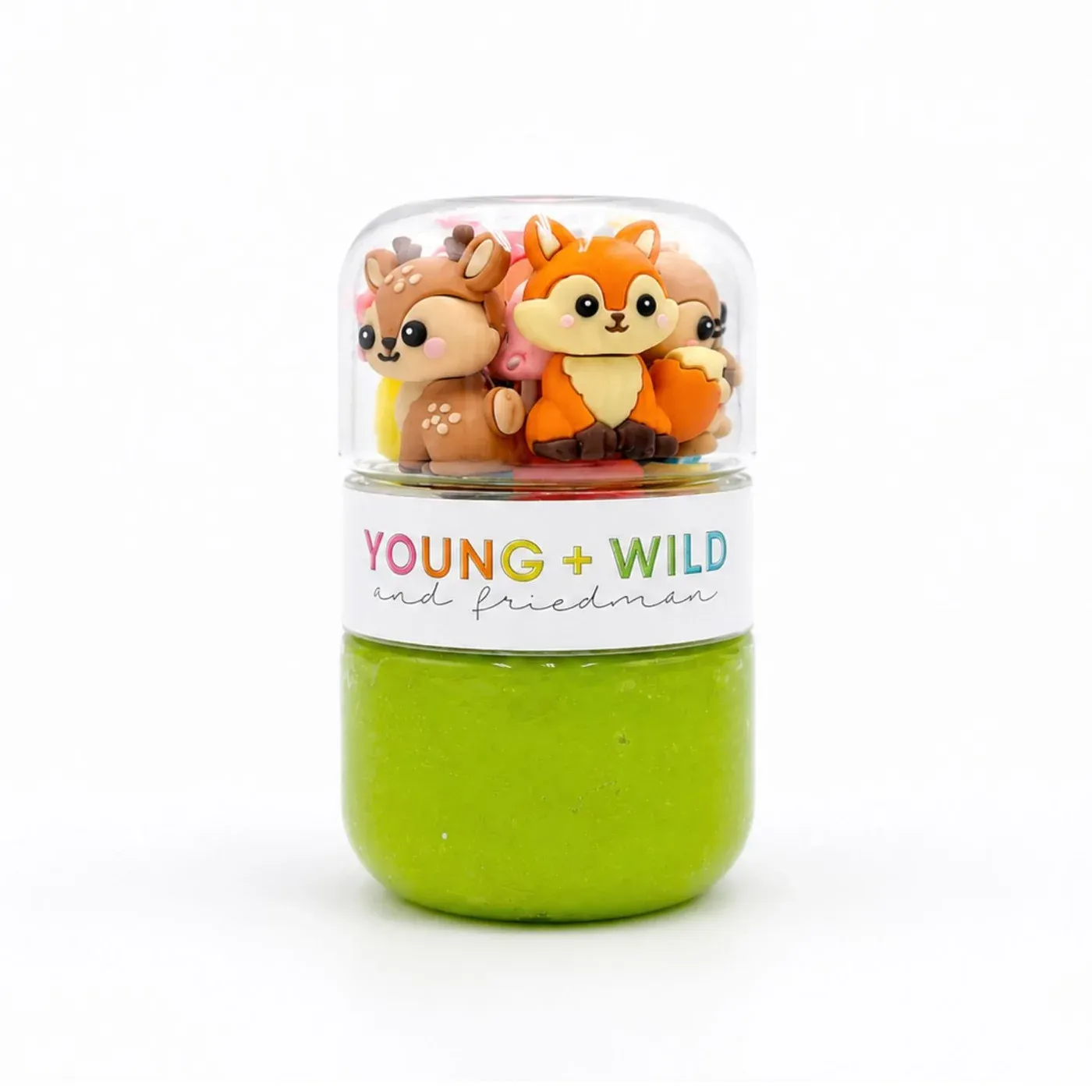 Grab &amp; Go Dough Jar - Fall Animals