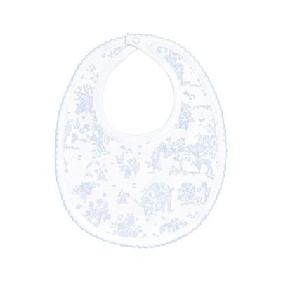 Pima Cotton Bib - Beautiful Fawn Blue