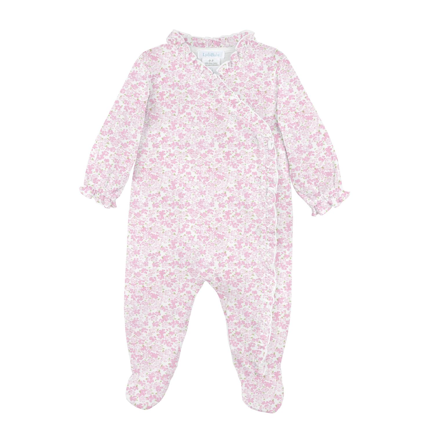Pima Cotton Footed Onesie - Little Bloomings