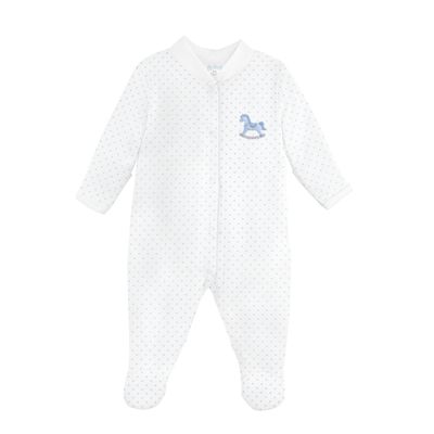 Pima Cotton Footed Onesie - Hobby Horse