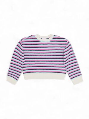 Girls Striped Sweater