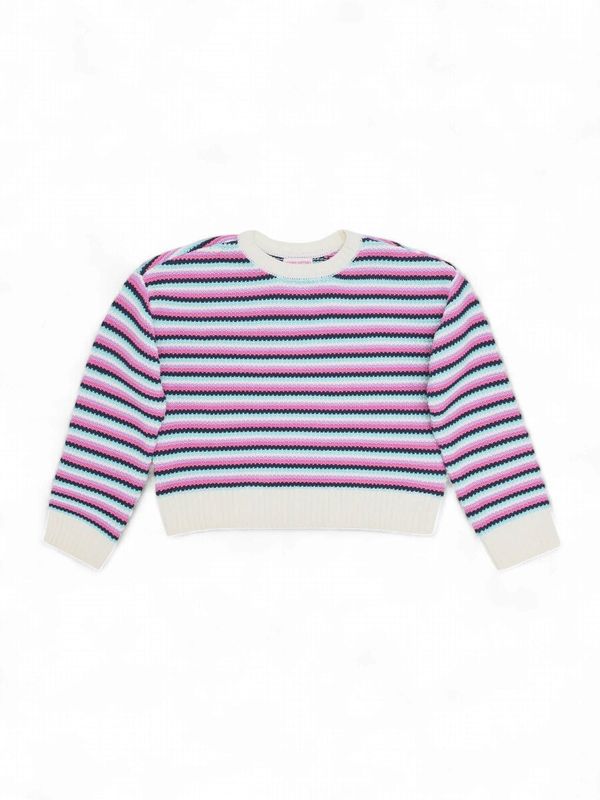 Girls Striped Sweater