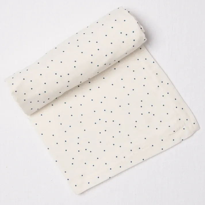 Swaddle - Moroccan Blue Dot