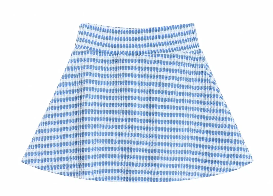 Libba Skirt - Glacier/Cream