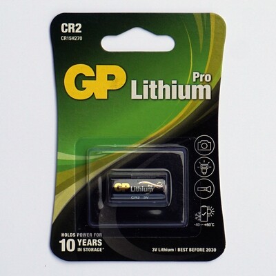 A range of batteries for 35mm cameras and other devices.