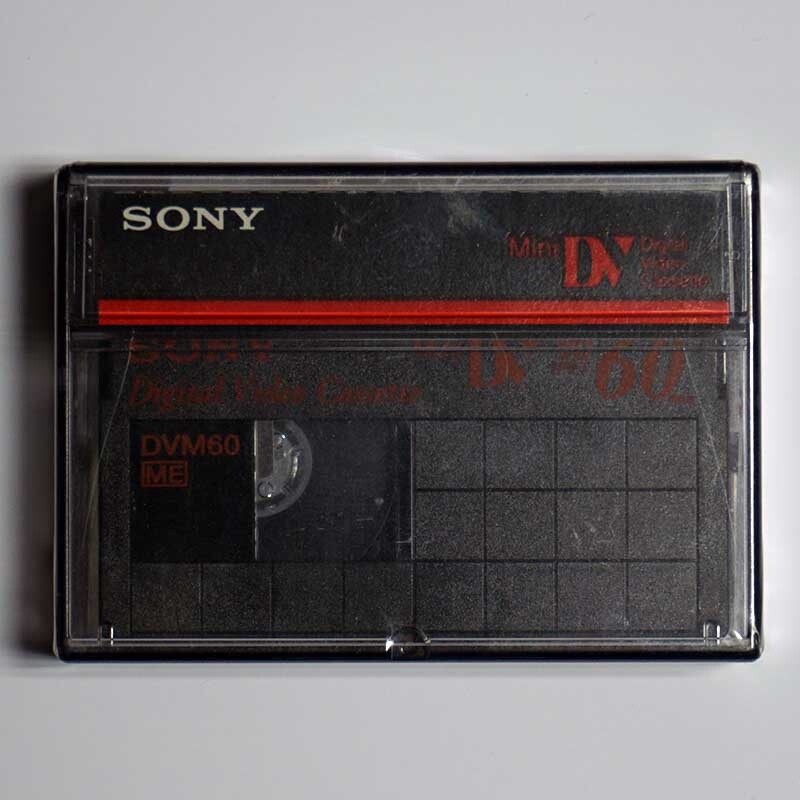 Mini DV Tape Dated Stock