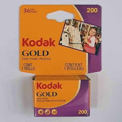 Kodak Gold Film 200 36 exp 35mm - NO refunds or returns on film sales.