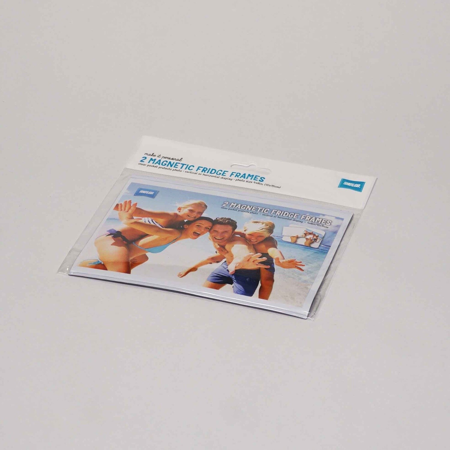 Fridge photo frame magnetic 6x4 inch 2 pack.