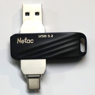 Netac 64gb Combination USB A/C Drive