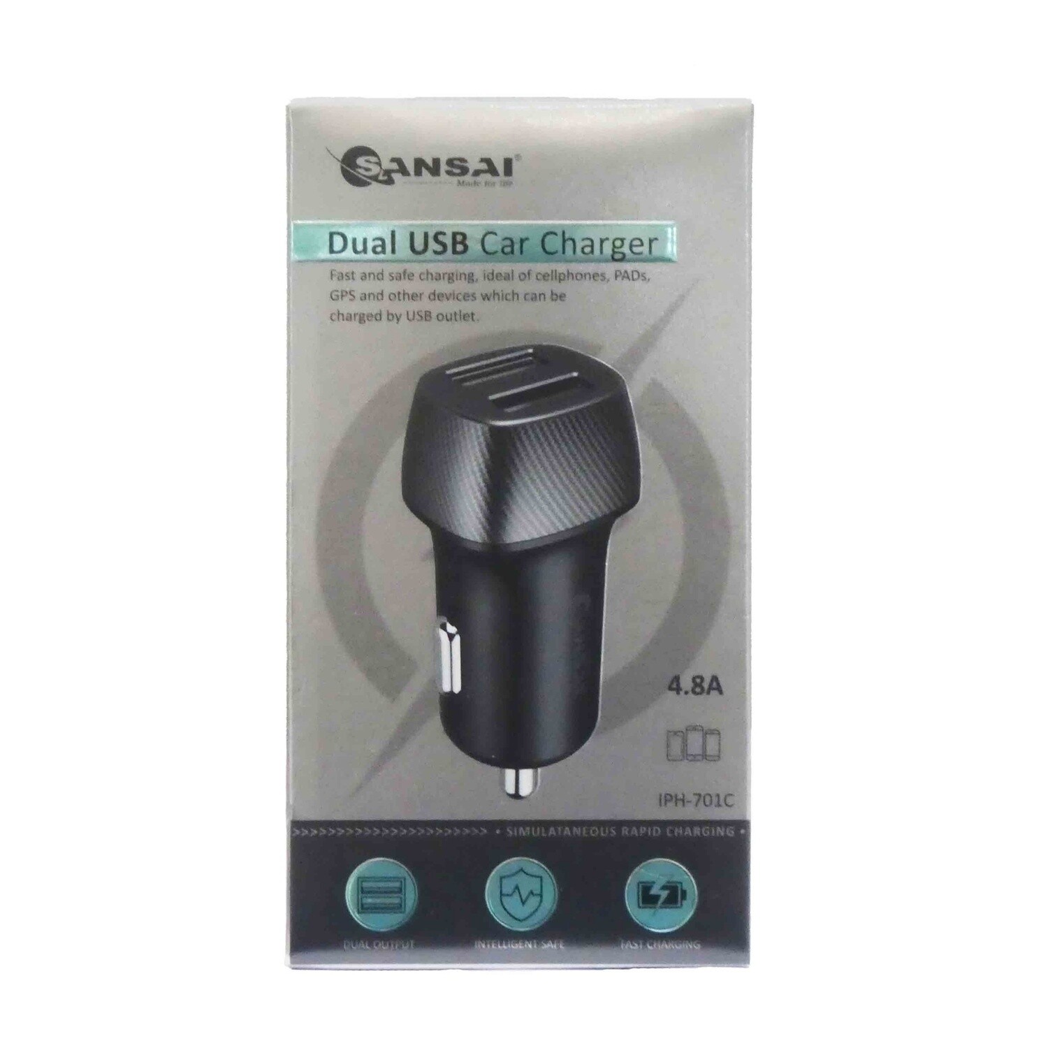 Sansai Dual USB Car Charger