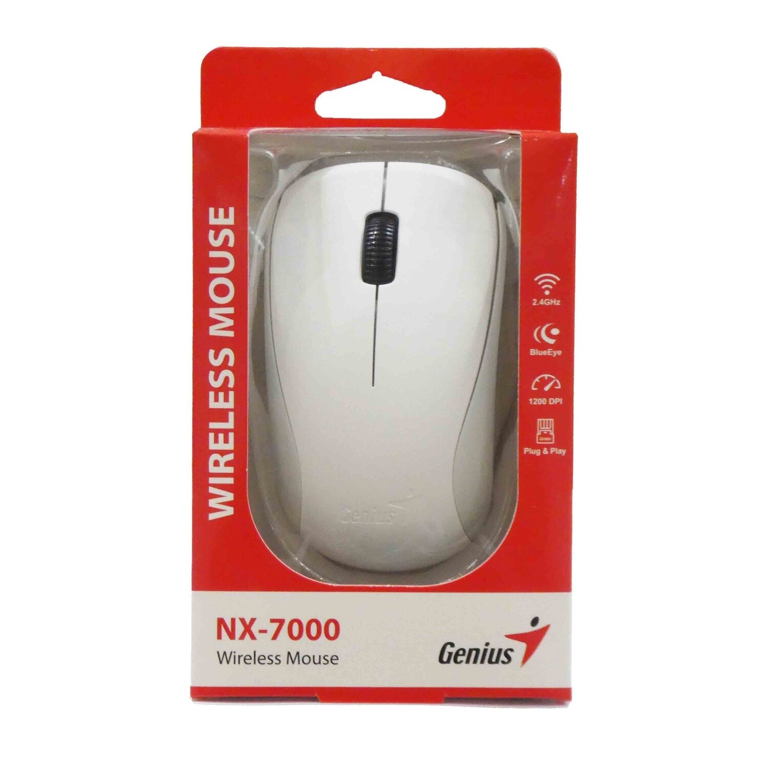 Genius NX7000 wireless mouse white.