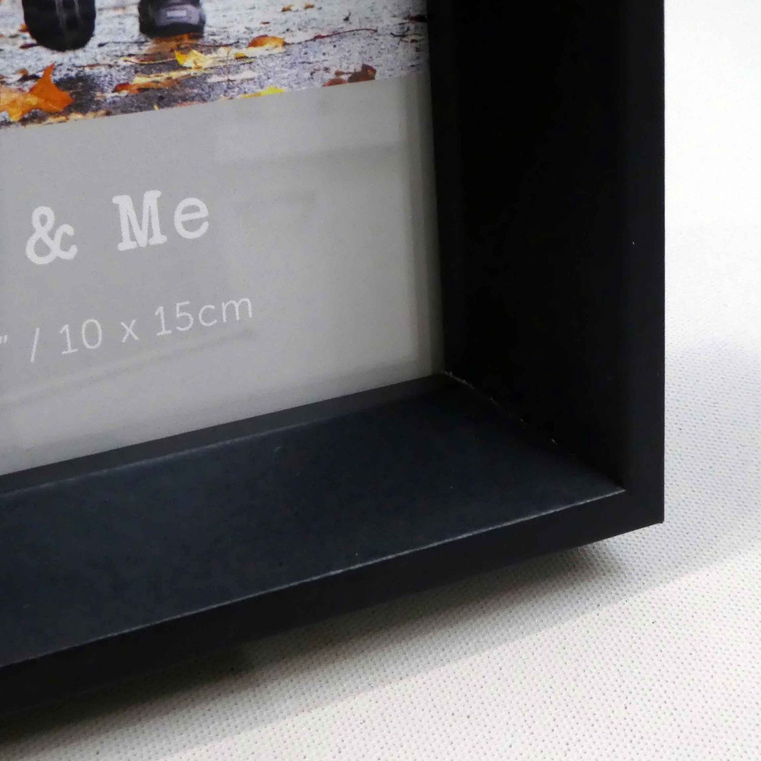 Window Photo Frame 6 x 4 Frame Black