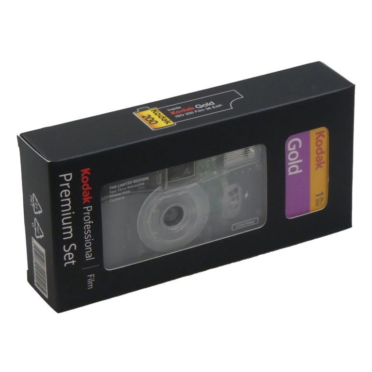 Kodak Premium Film Camera Set - Clear