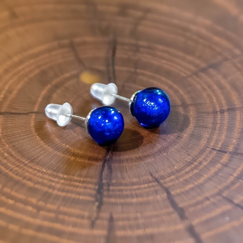 Sturzinger Katie Murano Glass Round Post Earrings