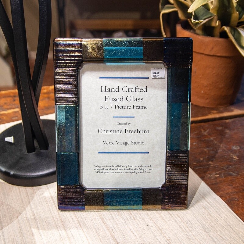 Verre Visage 5&quot; x 7&quot; Fused Glass Picture Frames