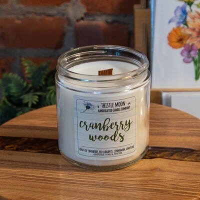 Thistle Cranberry Woods Scented Candle - 16 oz
