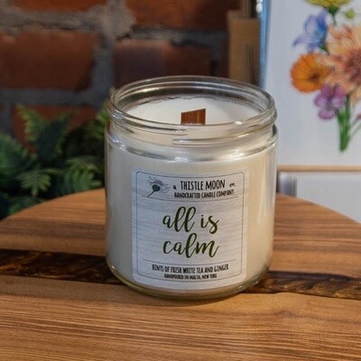 Thistle 'All Is Calm' Scented Candle - 16 oz