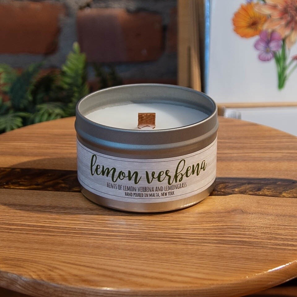 A Thistle Moon Lemon Verbena Scented Candle - 8 oz