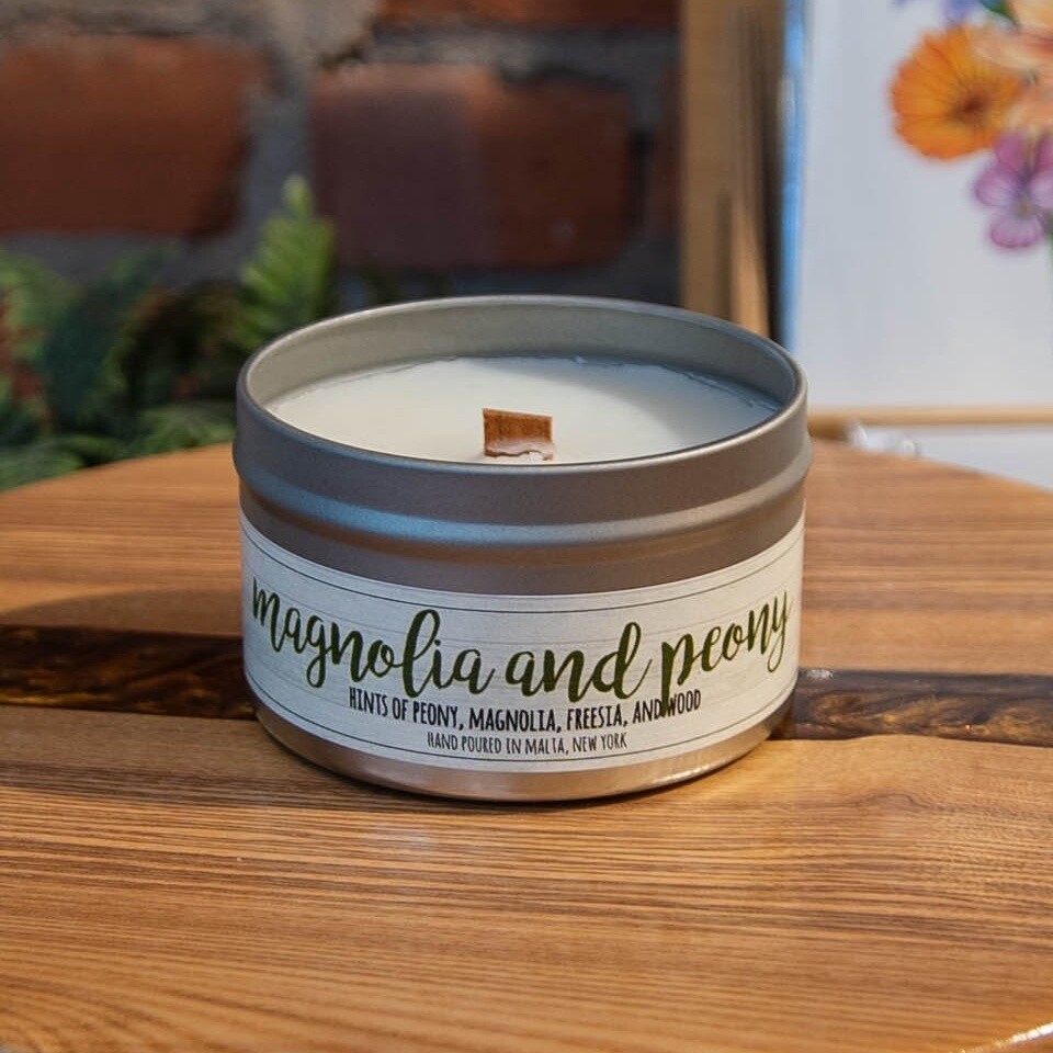 Thistle Magnolia &amp; Peony Scented Candle - 8 oz