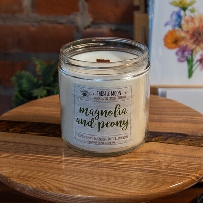 Thistle Magnolia & Peony Scented Candle - 16 oz