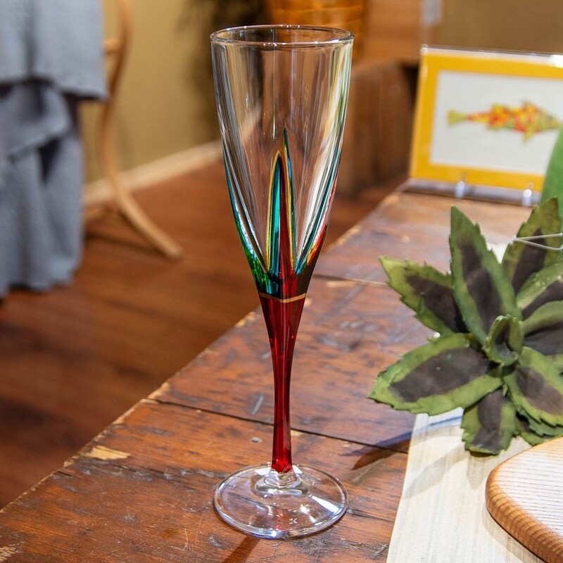 Sturzinger Fusion Champagne Flute (Multicolored)