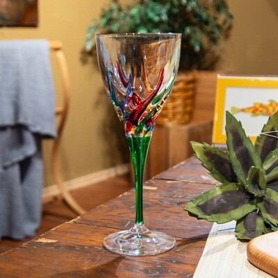 Sturzinger Trix Wine Glass (Multicolored)