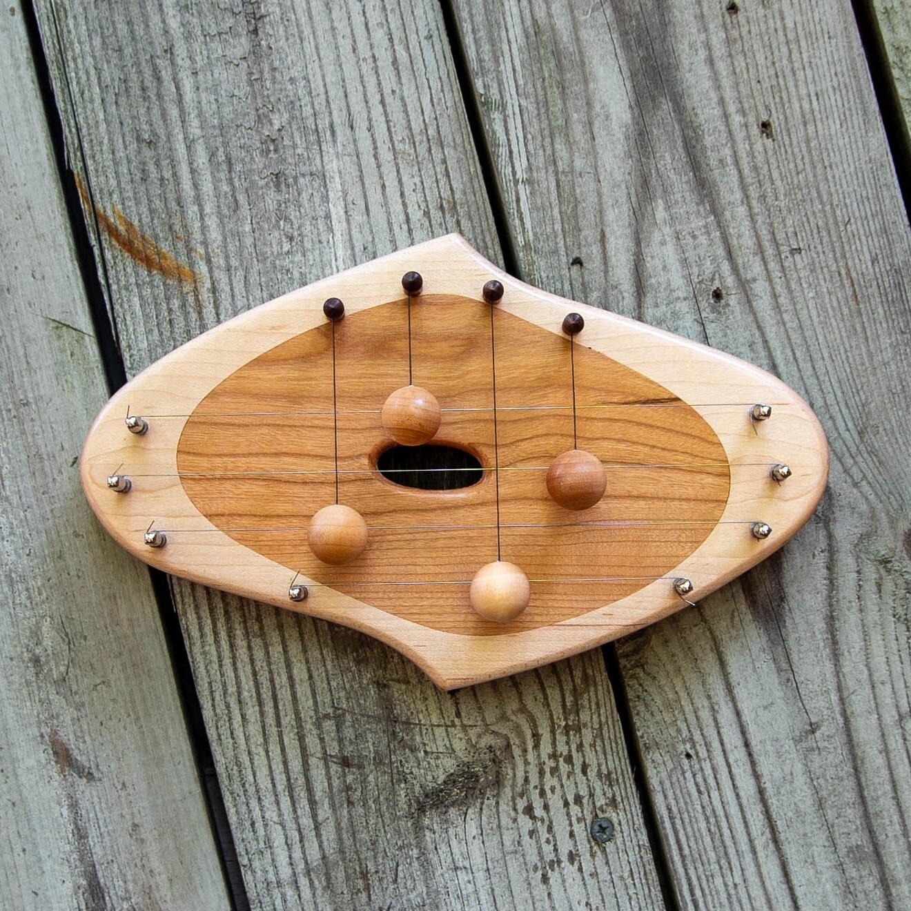Moon Mountain Woods 4-String Door Harp, Material: Maplewood