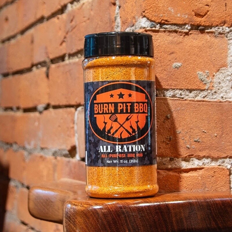 Burn Pit 11 oz. &#39;All Ration&#39; All-Purpose BBQ Rub