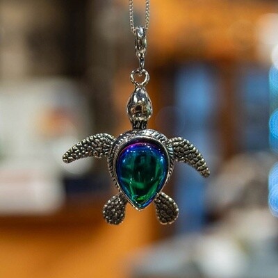 LeightWorks Sea Turtle Pendant (Green)
