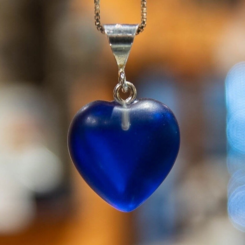 LeightWorks Small Crystal Heart Pendant
