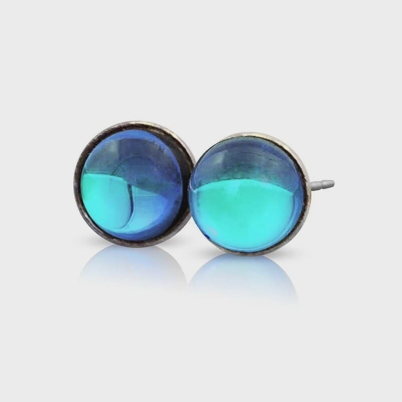 LeightWorks Small Crystal Stud Earrings (Polished)