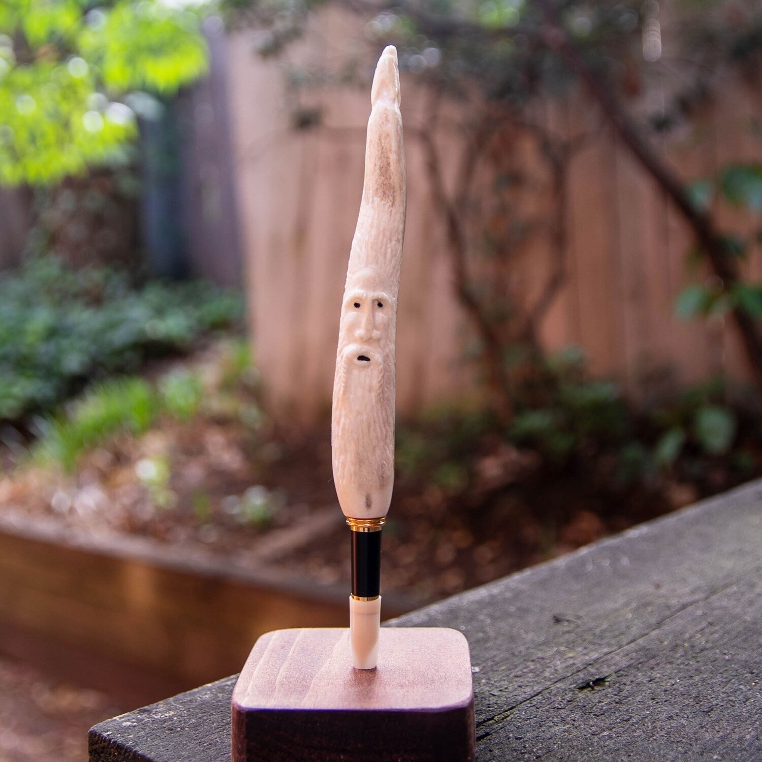 Poulakis Deer Antler Fountain Pens - Style 1, Design: A