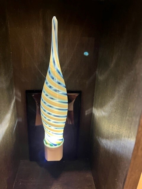 Probstein Glass Nightlight Blue/Teal/White