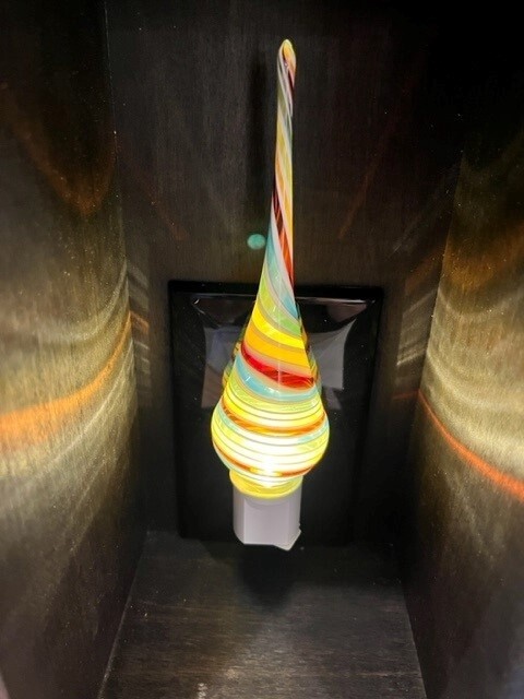 Probstein Glass Nightlight Rainbow